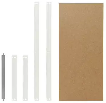 Shelfplaza HOME Fachboden-Set 50x40cm weiß, HDF (43CG5040)