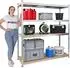 Proregal Taurus XL Schwerlastregal 5er-Set, verzinkt, 180x160x60cm, 250kg Fachlast (PR_MRD22-04)