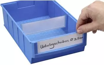 Allit ProfiPlus ShelfBox Label Beschriftungsetiketten, 20 St&uuml;ck (456597)