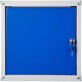 Proregal Cubic Schließfachwürfel 35x35x35cm grau/blau (PR_RT19-03)