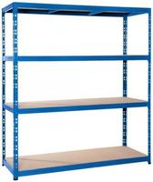 Pro-Bau-Tec Weitspannsteckregal 350kg Tragkraft 160cm breit