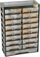 Allit Kleinteilemagazin Varioplus Basic 47 Schwarz, Gelb, Sortierkasten 458100