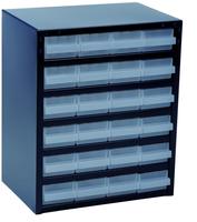 Raaco Schubladen-Magazin 250/24-1 24 Schubladen blau - 137577