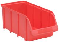 H&uuml;nersdorff 683100 Sichtlagerkasten (B x H x T) 315 x 145 x 125 mm Rot 1 St.
