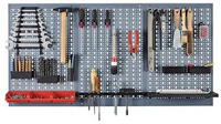 Lochwand Gesamt-b1200xh600mm B400xh600mm Mit 12 Standardhaken