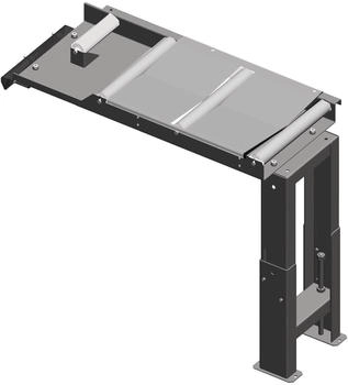 Metallkraft Verbindungsrollenbahn 390 mm, Abfuhrseite, für 60°-Schnitte