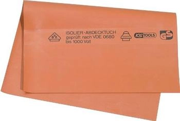 KS Tools Isoliertes Gummi-Abdecktuch 10-Meter-Rolle, 1200 mm, Dicke 1 mm (117.1658)