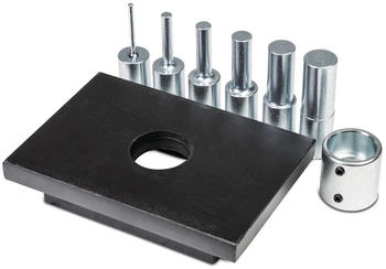 Metallkraft Druckdornsatz 6-teilig mit Lochplatte für WPP 15 (4101115)