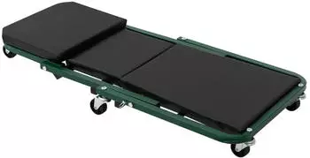 ECD Germany 2in1 Werkstatthocker & Rollbrett Stahl 360&deg; klappbar 150kg (490018113)