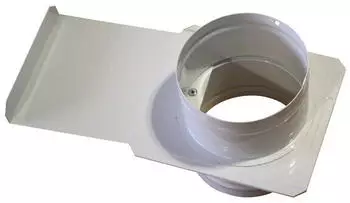 Holzmann Absauganschluss mit Schiebeverschluss 80mm (ZWS80S)
