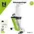 Zipper ZI-ASA550B Späneabsaugung mit Sack, fahrbar, 75L, 550W (ZI-ASA550B)