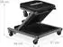 Relaxdays Rollbrett Werkstatt 2in1 Rollsitz & Werkstattliege 150kg 360° klappbar Stahl