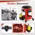 Costway Werkstatthocker mit 2 Schubladen, Ablage & Rollen, 150kg (AU10008)