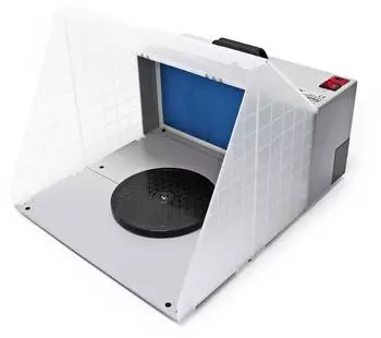 Wiltec Airbrush Absauganlage 3m³/min 52dB Filter erweiterbar (34220)