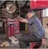 Relaxdays Rollbrett Werkstatt 2in1 Rollsitz & Werkstattliege 360° klappbar bis 150kg