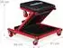 Relaxdays Rollbrett Werkstatt 2in1 Rollsitz & Werkstattliege 360° klappbar bis 150kg