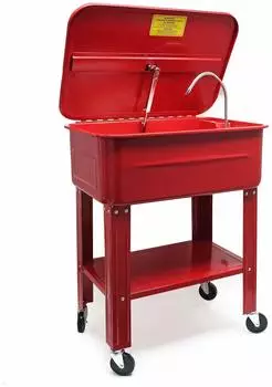 Wiltec Entfettungsgerät Teilereiniger 80l mit Pumpe (61328)