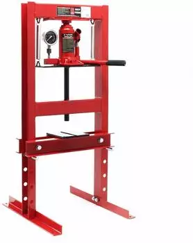Wiltec Werkstattpresse 6T 300mm Hydraulik mit Manometer (61976)