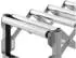 MSW Wheels Rollenbahn 130kg, 147cm, 9 Rollen, höhenverstellbar, faltbar (MSW-RT-130)