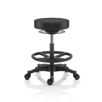 Diablo Chairs Werkstatthocker auf Rollen, höhenverstellbar 58,2-79,5cm, bis 130kg