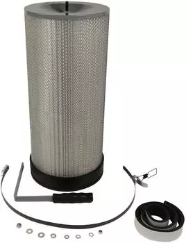 vhbw Feinstaubfilter-Patronenfilter mit Reinigungsb&uuml;rste f&uuml;r ABS850 (180774810)