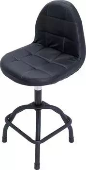 BGS Werkstatt-Drehstuhl mit Lehne, h&ouml;henverstellbar 635-787mm (70146)