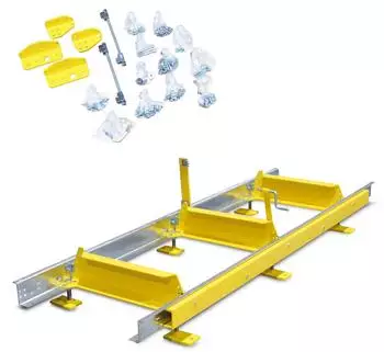 BAMATO Rollbahnverl&auml;ngerung 2,3m f&uuml;r BBSW-600 Serie und BBSW-650G (BBSW600EXT)