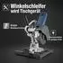 Westfalia Trennständer für Einhand-Winkelschleifer 115-125mm, Tisch 230x230mm (WF-620989)