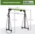 Trutzholm Portalkran mit Laufkatze, Stahl, 1t, Hubhöhe 2400-3600mm, Breite 2400mm (42069)