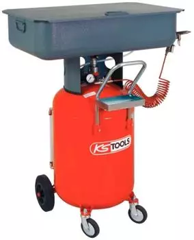 KS Tools Mobile Reinigungsstation f&uuml;r Kleinteile, 60L (160.0040)