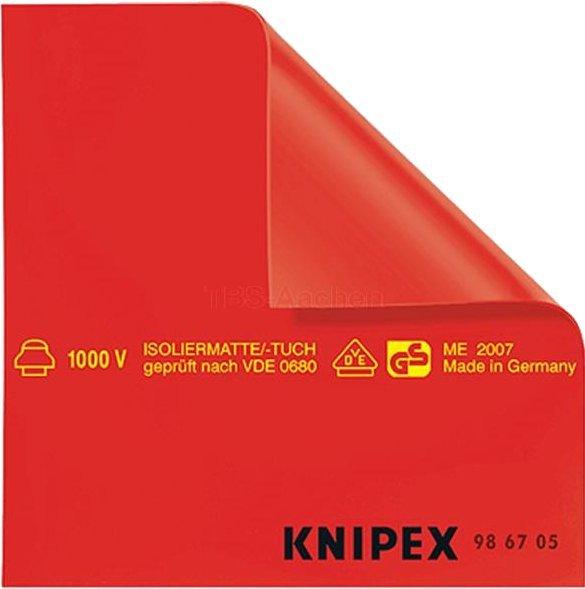 KNIPEX Abdecktuch aus Gummi 1000V-isoliert 98 67 10
