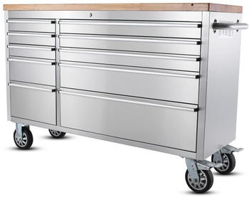 Ondis Edelstahl 148 cm mit 10 Schubladen