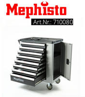 Mephisto Werkzeugwagen XXL Premium mit 8 Schubladen -ohne Werkzeug-