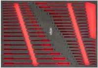 Weichschaumeinlage ∙ Leer ∙ V6807-l ∙ L X B X H: 563 Mm X 393 Mm X 35 Mm
