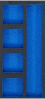 BGS 74362 Werkstattwageneinlage 1/3 leer 5 F&auml;cher 408 x 189 x 32 mm