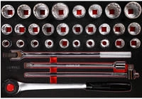 Ks Tools 3/4 Steckschl&uuml;ssel-satz In Schaumstoffeinlage, 32-tlg.