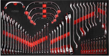 KS Tools Werkzeuge-Maschinen GmbH Schraubenschlüssel-Satz in Schaumstoffeinlage 54-tlg (813.0054)