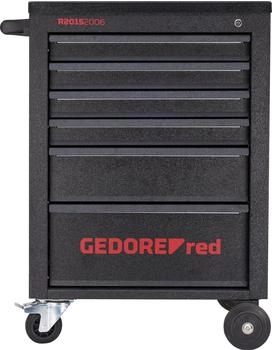 Gedore Werkstattwagen MECHANIC mit Werkzeugsatz 129-teilig schwarz (3300031)