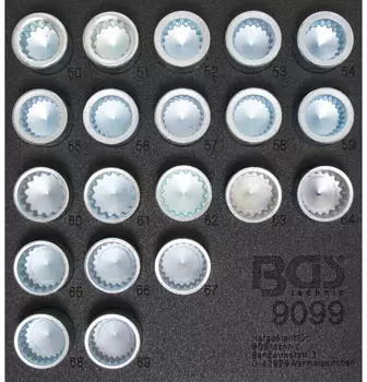 BGS Felgenschloss Werkzeug-Satz Porsche / VW Touareg (9099)