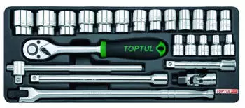 Toptul Einsatz mit Werkzeugen für Trolley (0XTGCAT2402)