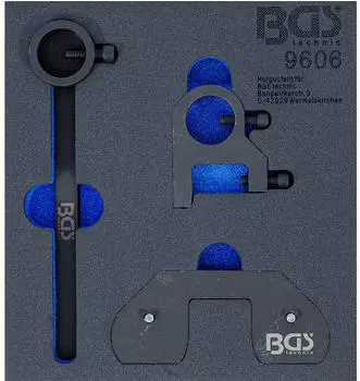 BGS Werkstattwageneinlage 1/6 Ausgleichswellen-Einstellwerkzeug-Satz (9606)