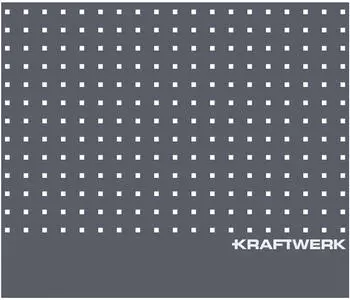 Kraftwerk Gelochte Rückwand für Werkstattwagen BT700 600mm (191.509.001)