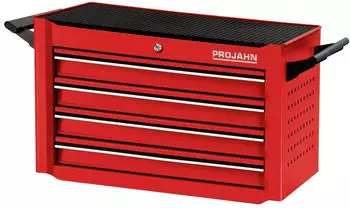 Projahn UNIVERSE Werkstattwagenaufsatz 4 Schubf&auml;cher, Rot (6502-10)