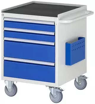 Rau Montagewagen L3.1 580x650x795mm 4 Schubladen MT-Top 25mm (05-L3.1A-MT.11)