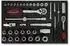 Eberth Multitool Werkzeug Set 81-tlg. Hartmetall, ergonomische Griffe, rot (WW16-TS5&7R)