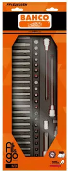 Bahco Fit&Go 1/3 Schaumstoffeinlage Bit-Satz 49-tlg. (FF1E2503EH)