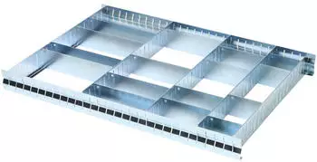 KS Tools Einteilersatz Schublade Stahlblech, 23-tlg. (875.9940)
