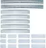 KS Tools Einteilersatz Schublade Stahlblech, 23-tlg. (875.9940)