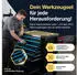 NTG Werkzeugwagen gefüllt 290-tlg Schubladen Rollen