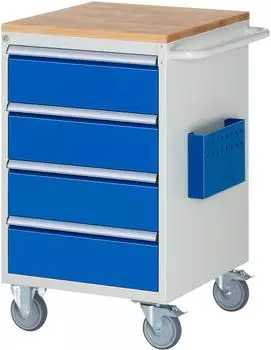 Rau Montagewagen Buche-Top 4 Schubladen 580x650x975mm (5L51AB11)